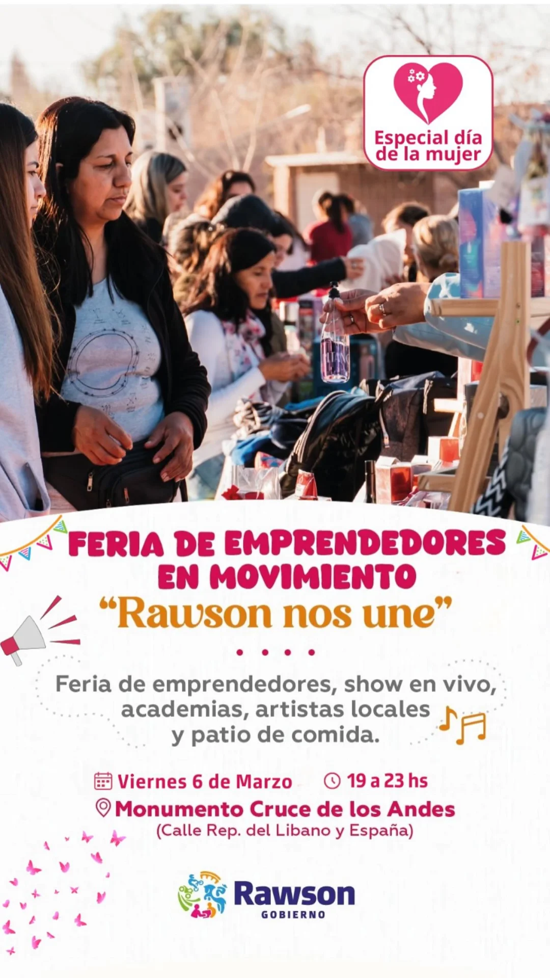 Feria de Emprendedores en Movimiento - "Rawson nos Une"