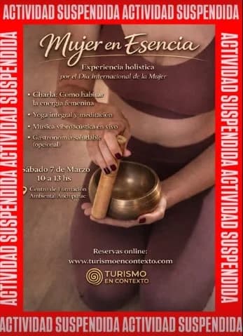 Suspendido > Mujer en Escencia - Dia de la Mujer - Evento en San Juan