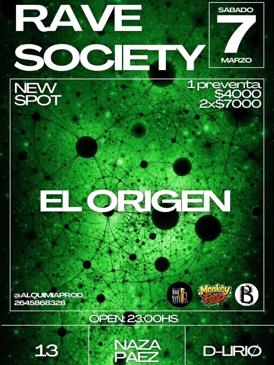 Rave Society - El Origen - Evento en San Juan