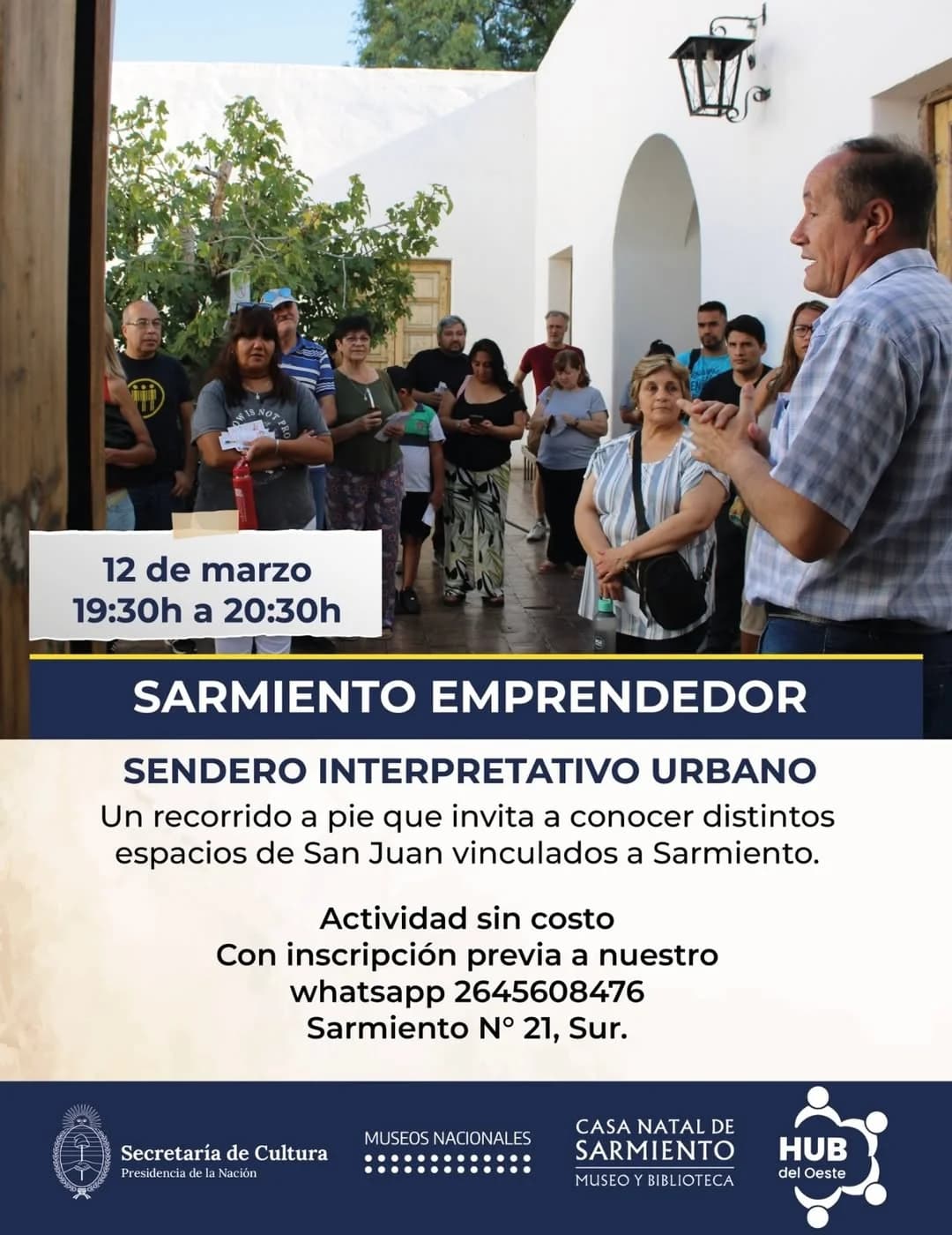 Sarmiento Emprendedor - Sendero Interpretativo Urbano