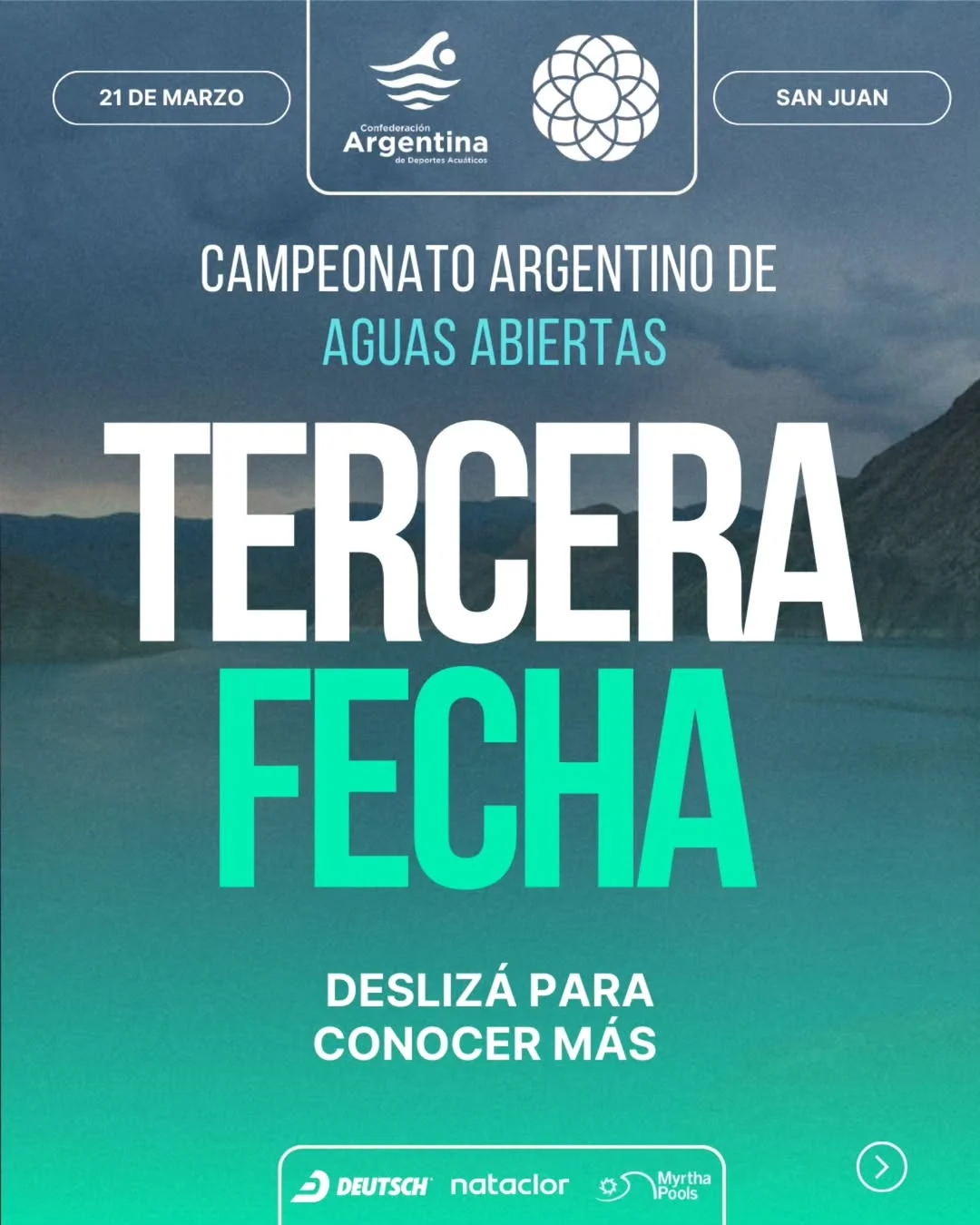 3º Fecha Campeonato Argentino de Aguas Abiertas