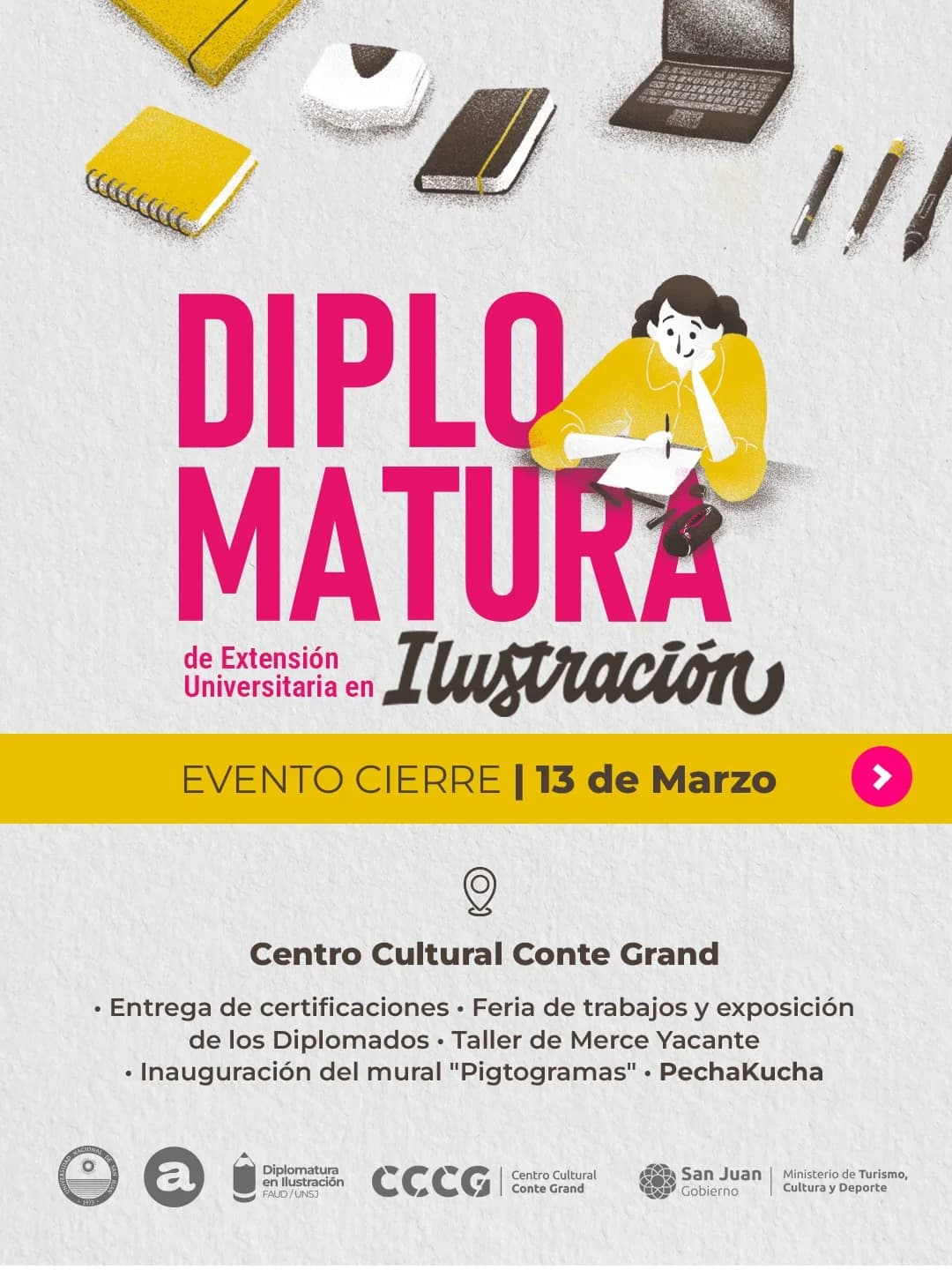 Evento de Cierre - Diplomatura de Extension Universitaria en Ilustracion