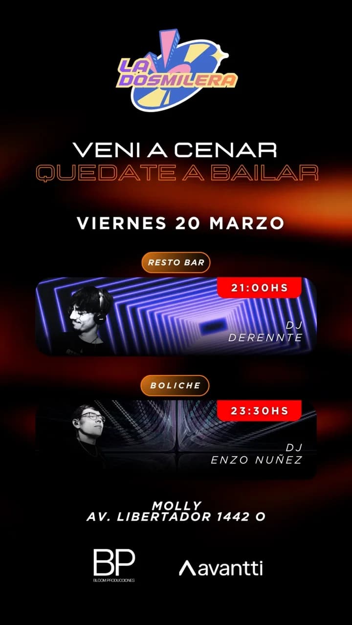 La Dosmilera - Derennte Dj Set & Enzo Nuñez Dj Set