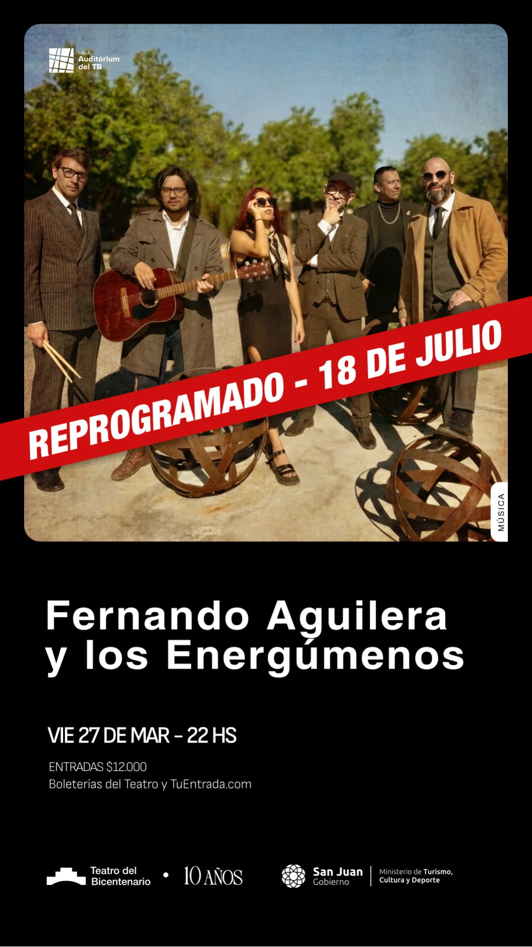 Reprogramado > Fernando Aguilera & Los Energumenos