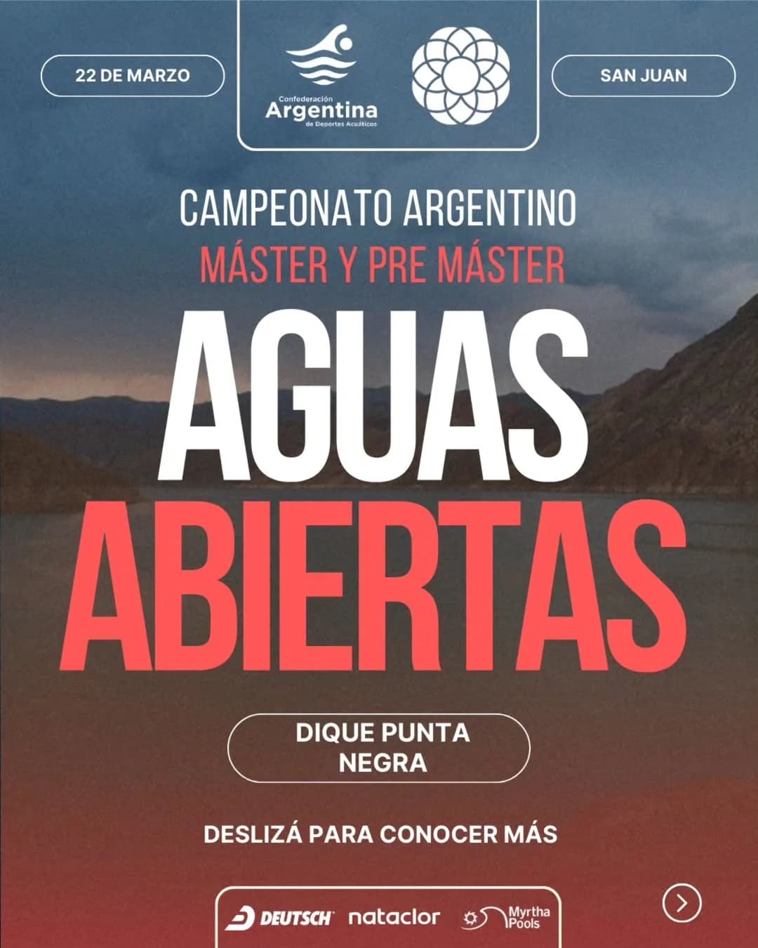 Campeonato Aguas Abiertas - Master & Pre Master
