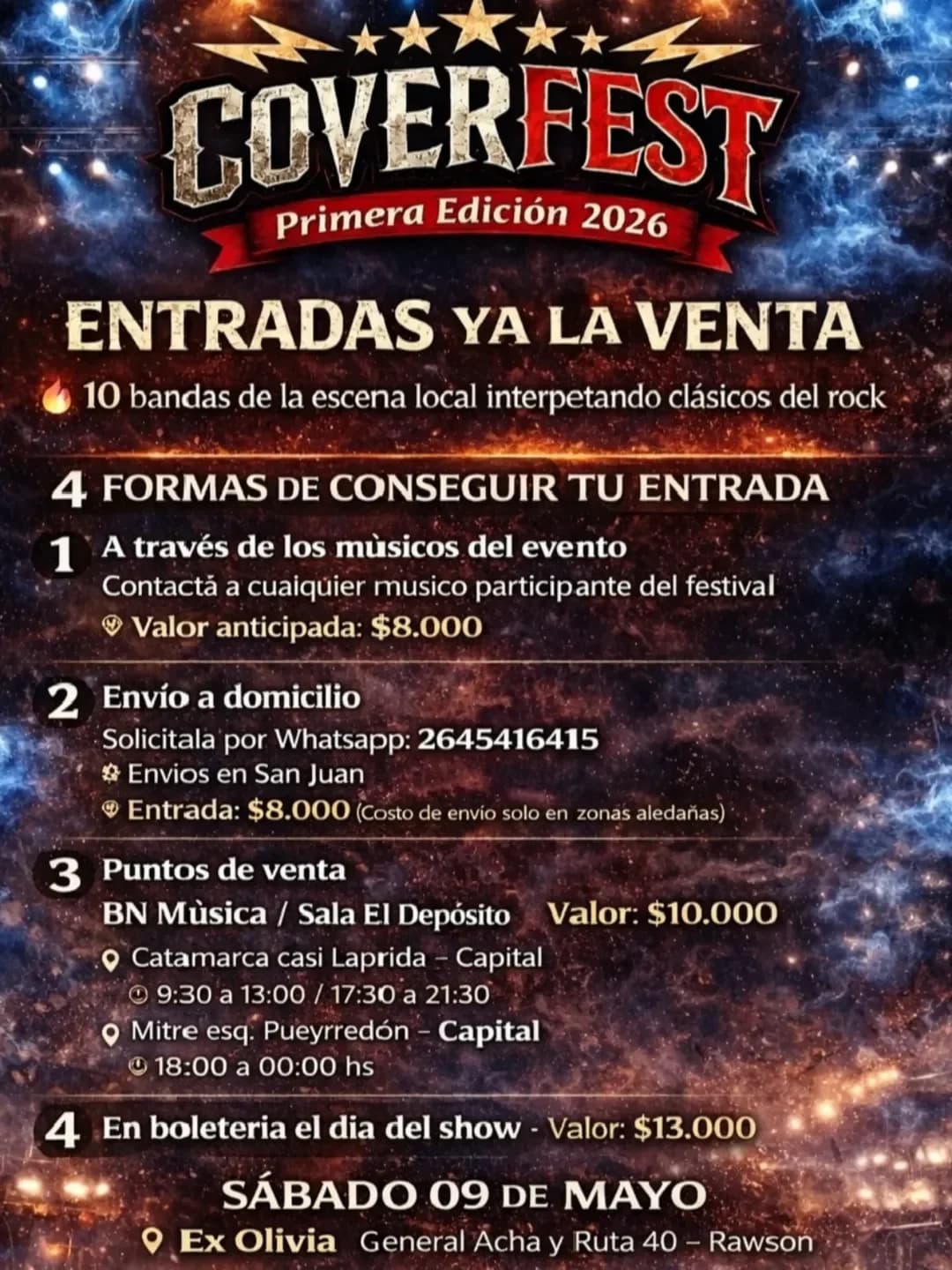 Cover Fest 1ra Edicion