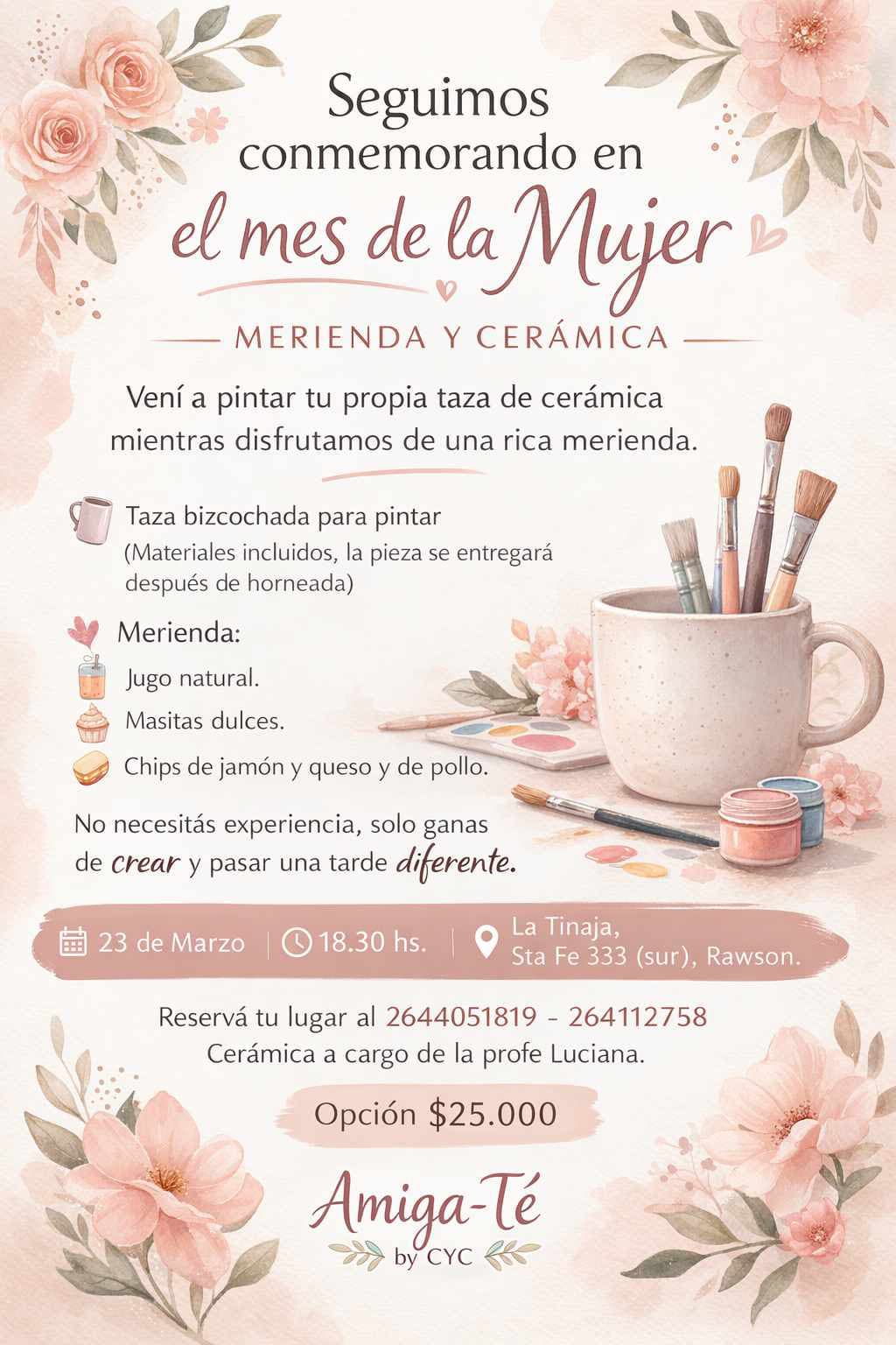 Merienda y Cerámica