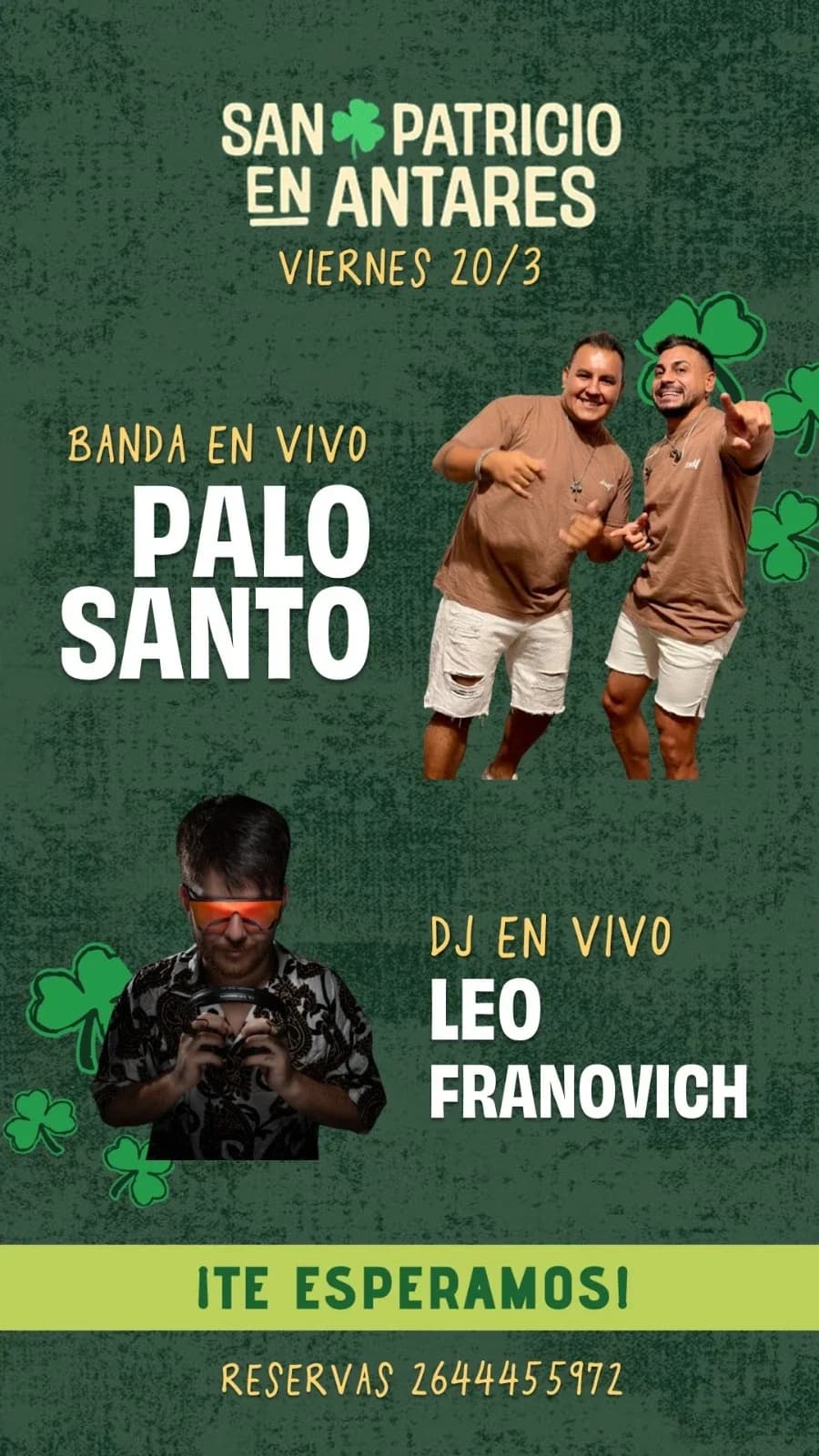 San Patricio - Palo Santto