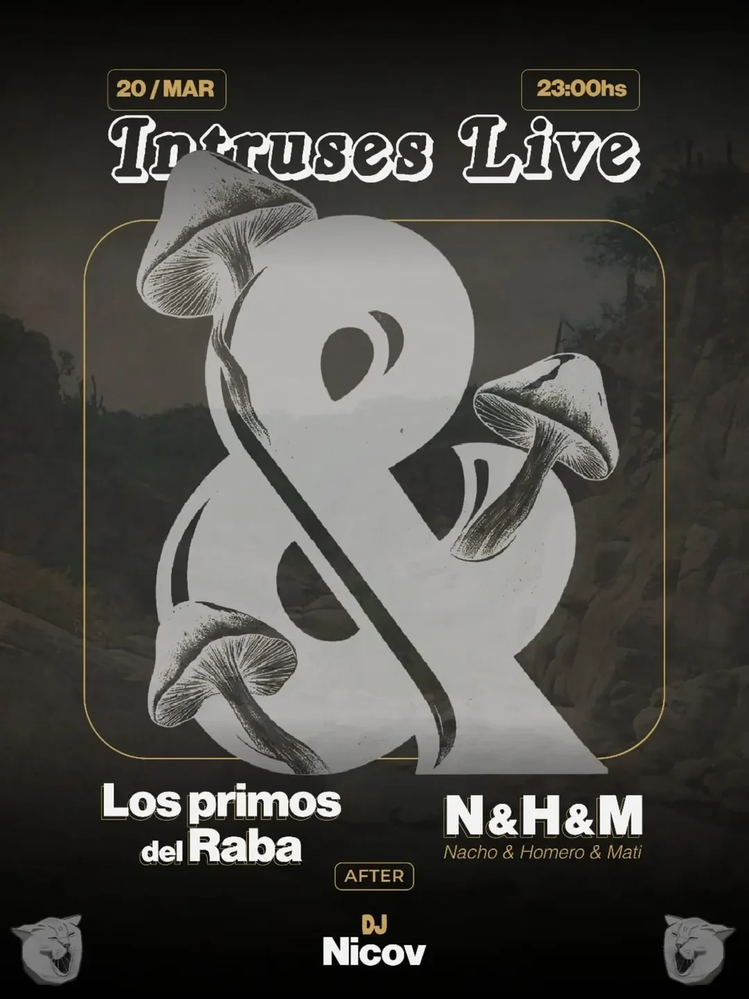 Intruses Live: Los Primos del Raba | N&H&M