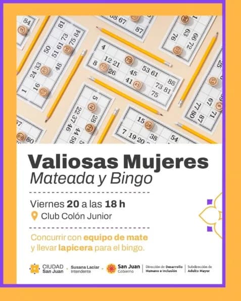 Valiosas Mujeres - Mateada & Bingo