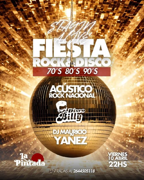 Stayin' Alive FIESTA 70' 80' 90'