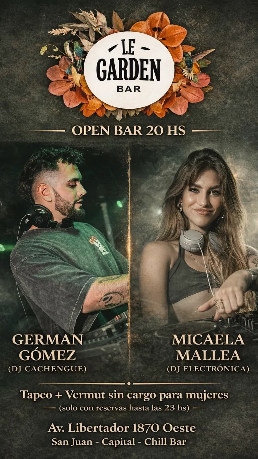 Jueves de After Office - German Gomez Dj Set & Micaela Mallea Dj Set