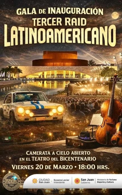 Gala Inauguracion 3er Raid Latinoamericano San Juan 2026