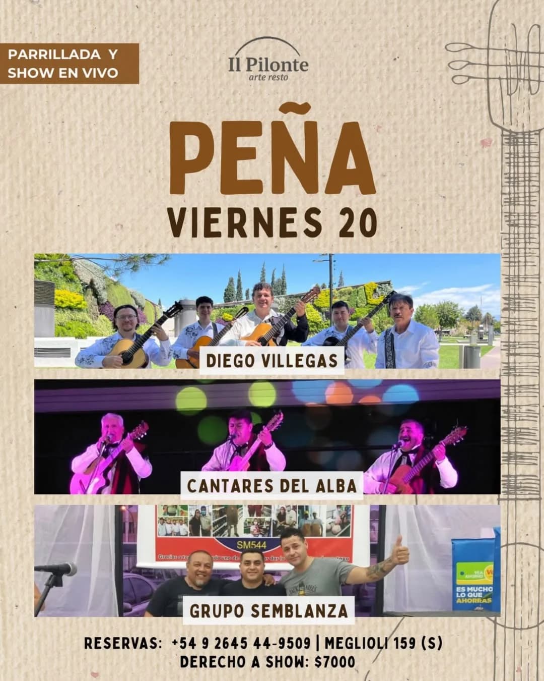 Peña Il Pilonte - Diego Villegas | Cantares del Alba | Grupo Semblanza