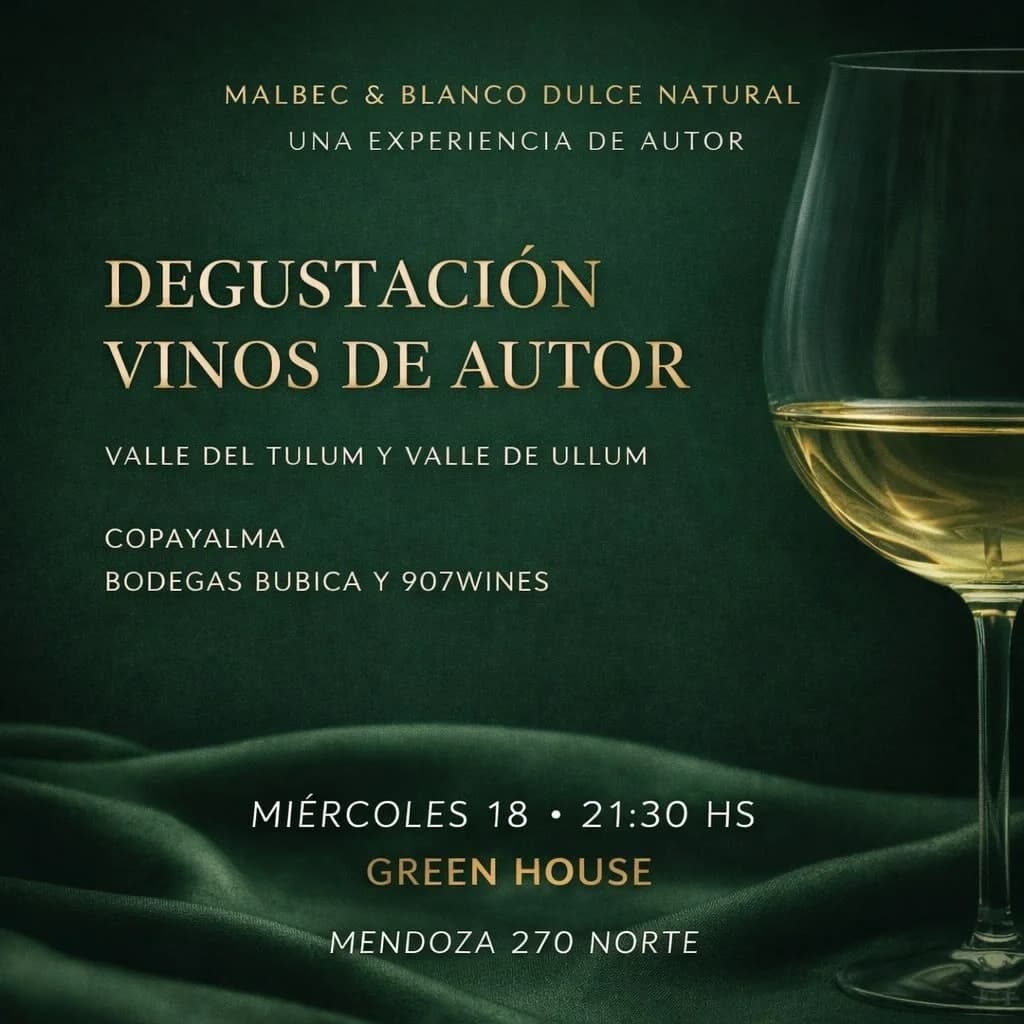 Degustacion Vinos de Autor