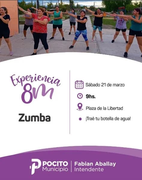 Experiencia 8M Zumba