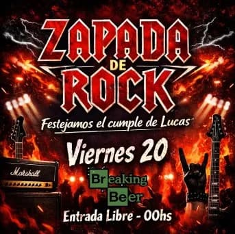 Zapada de Rock - Festeajamos el Cumple de Lucas