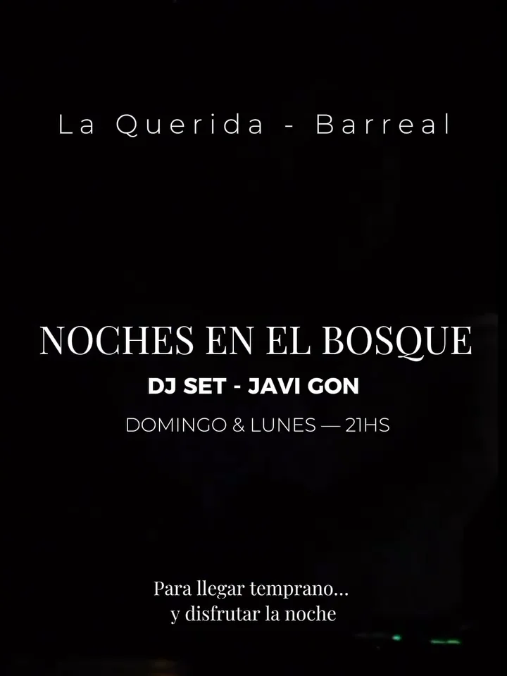 Noches en el Bosque - Javi Gon Dj Set