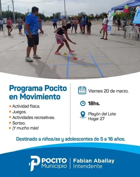 Programa Pocito en Movimiento