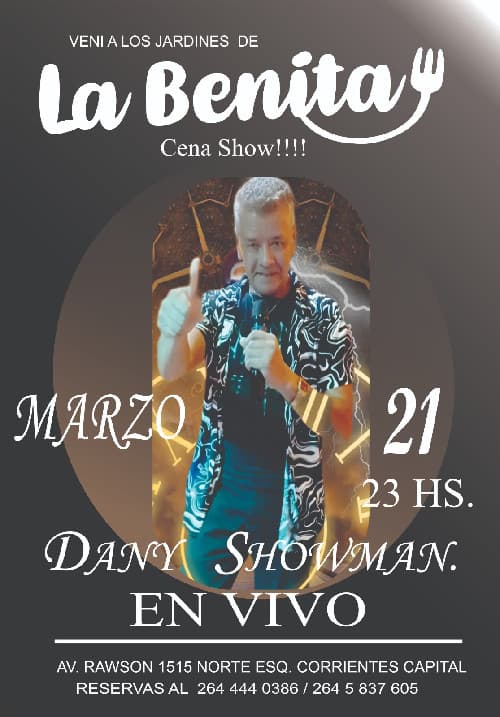 La Benita cena show
