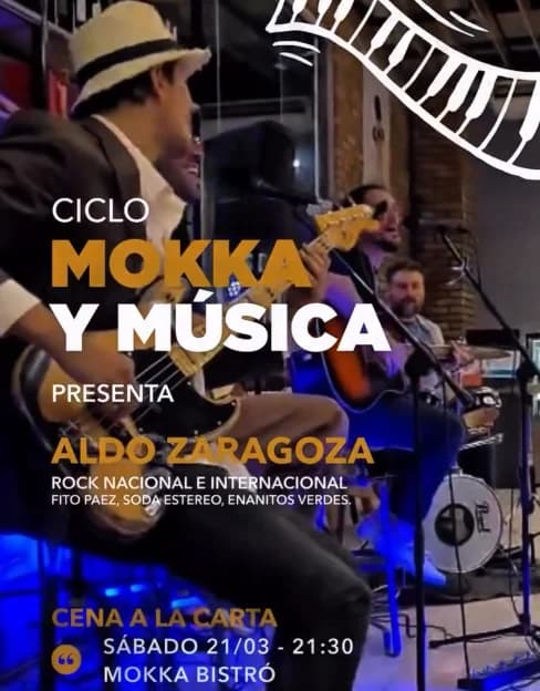 Ciclo Musica & Mokka - Aldo Zaragoza