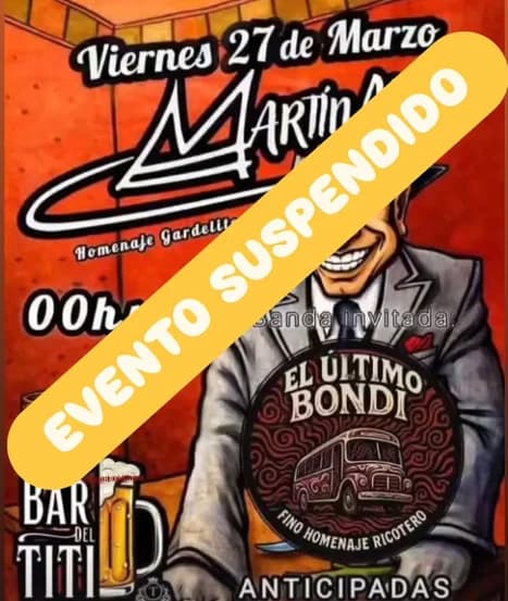 Suspendido > Homenaje Gardelito - Martin Ale