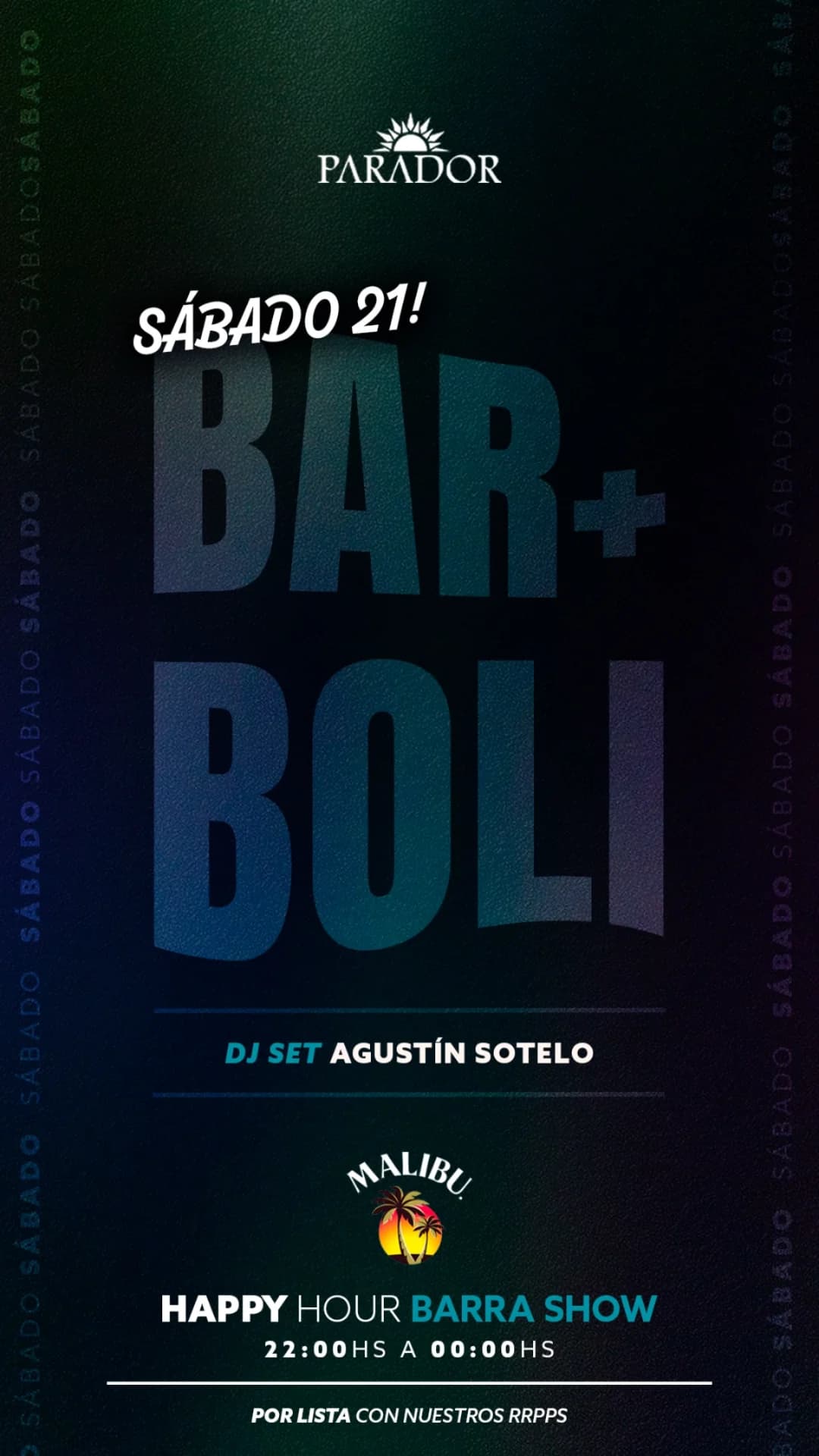 Bar + Boli - Agustin Sotelo Dj Set