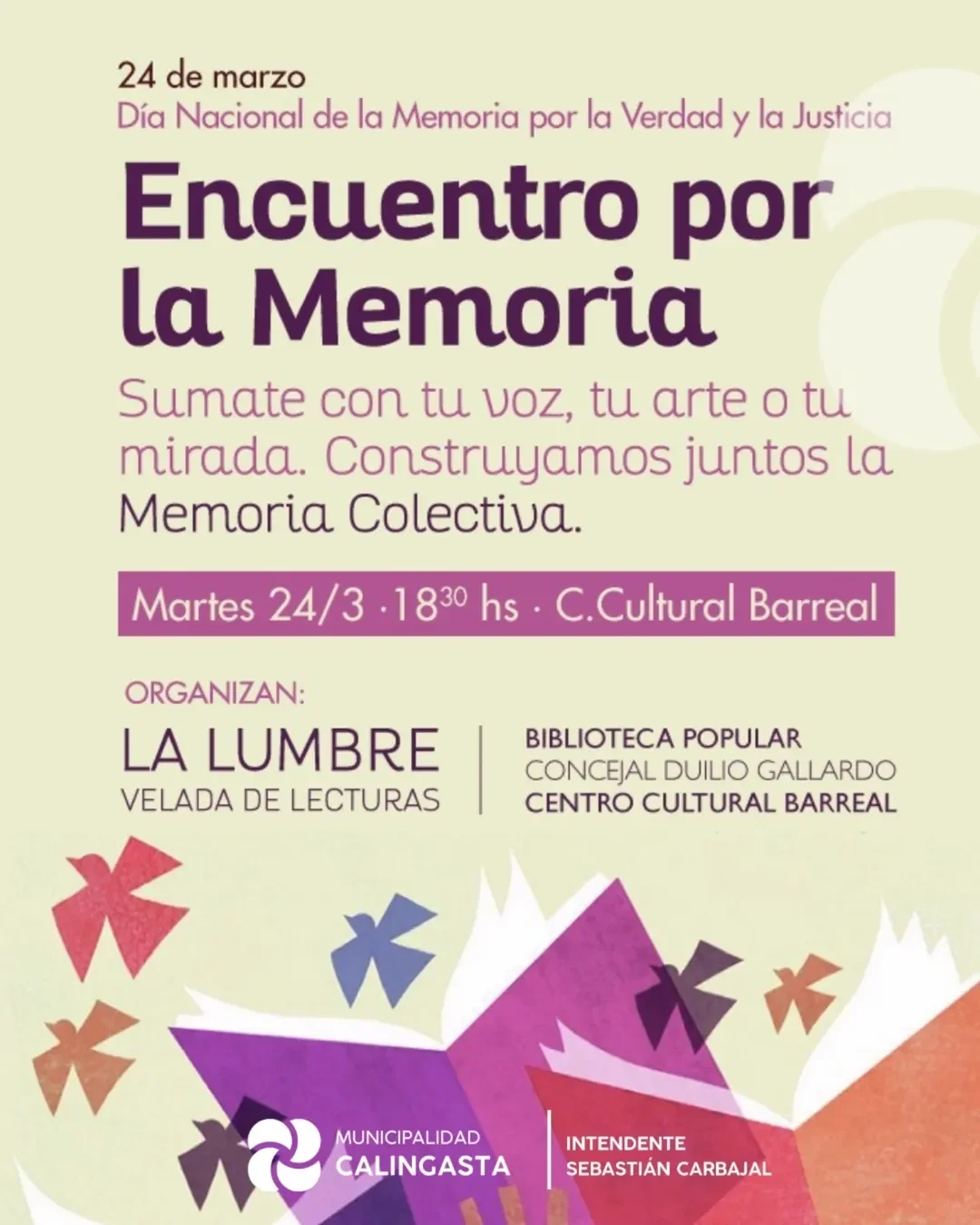 Encuentro por la Memoria