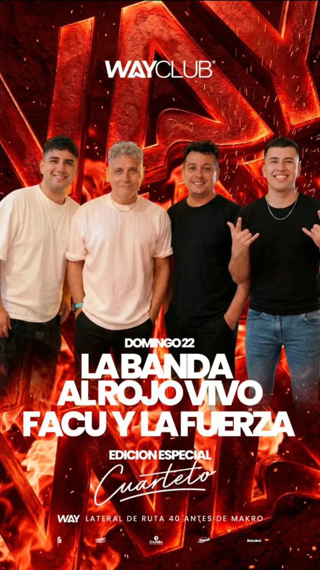 La Banda al Rojo Vivo | Facu & La Fuerza