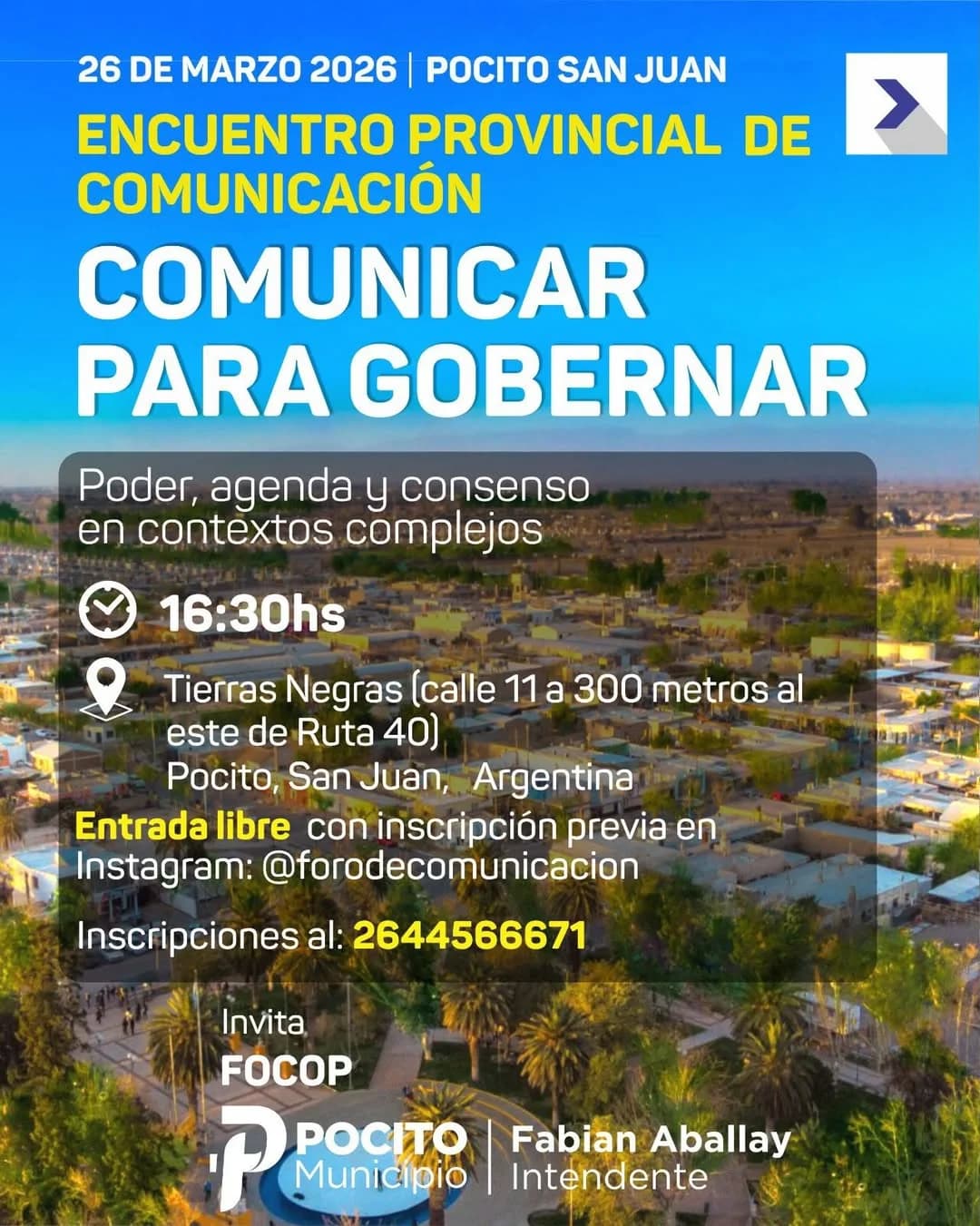 Encuentro Provincial de Comunicacion - Comunicar para Gobernar