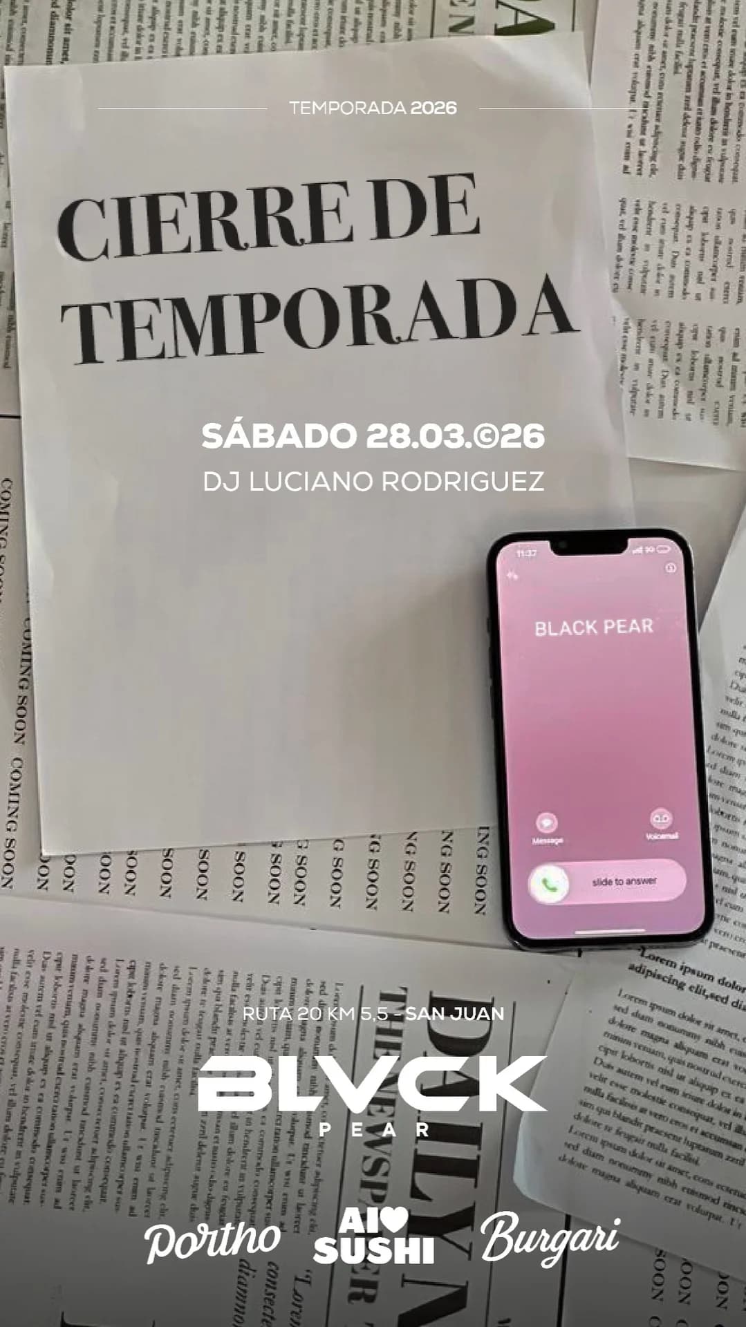 Cierre de Temporada - Luciano Rodriguez Dj Set