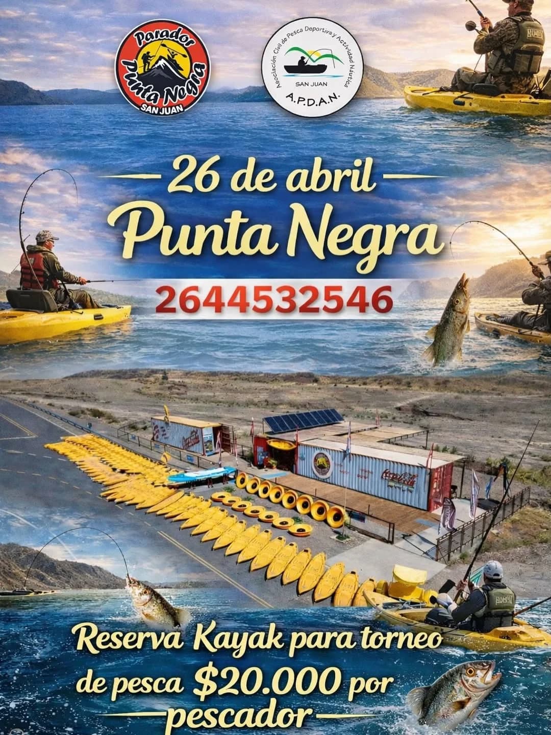 Torneo de Pesca en Kayak