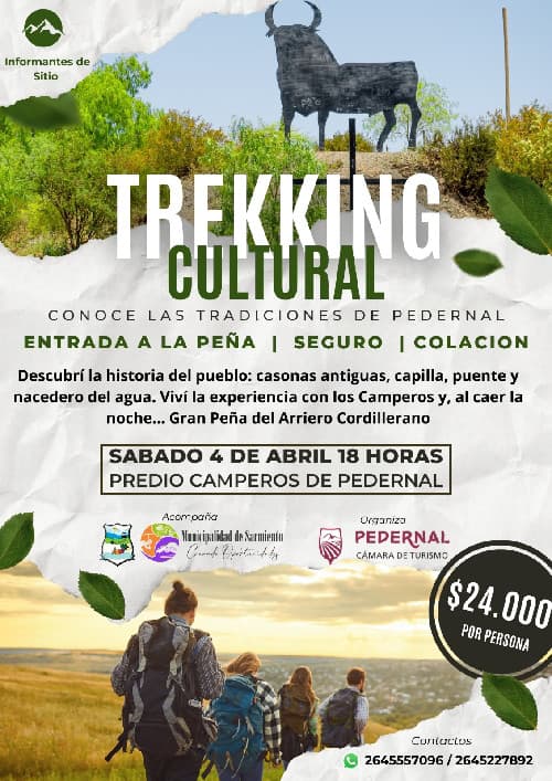 🌆 TREKKING CULTURAL + PEÑA🎶