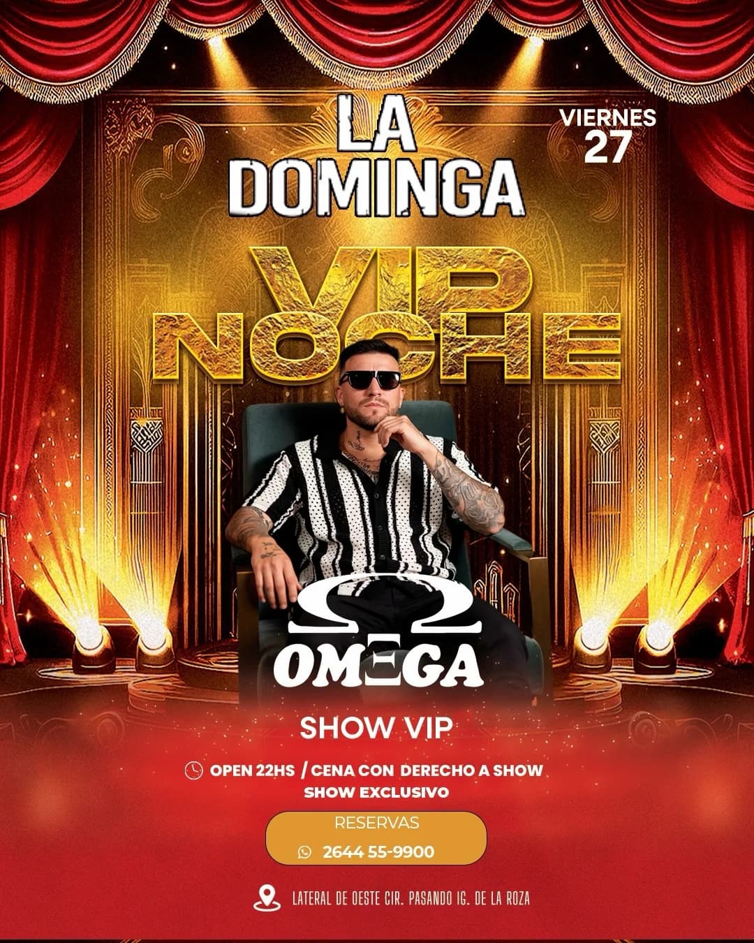 Noche Vip - Omega