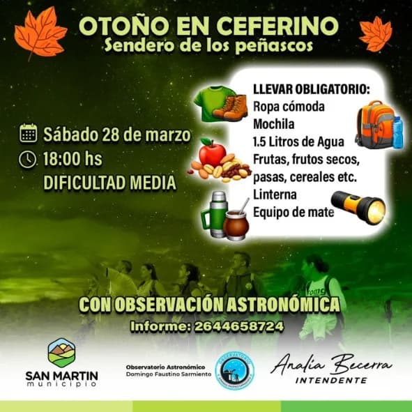 Otoño en Ceferino - Sendero de los Peñascos