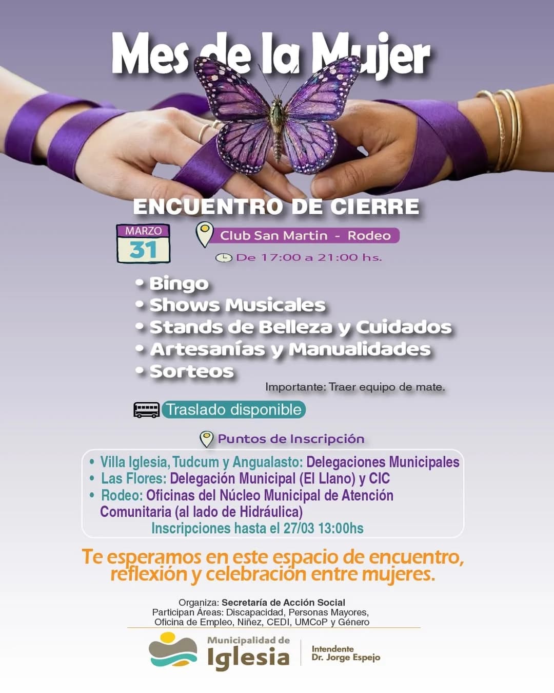 Mes de la Mujer - Encuentro de Cierre