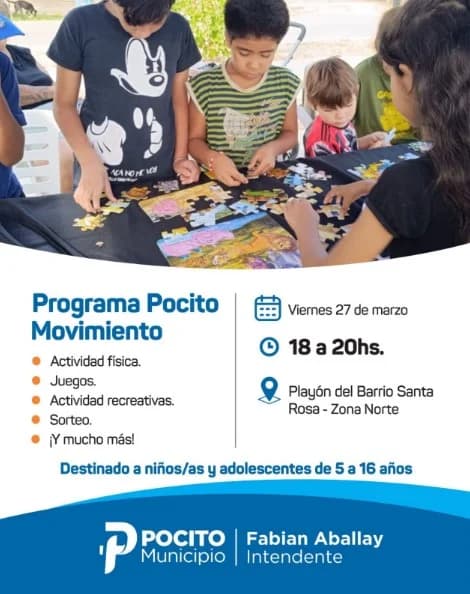 Programa Pocito en Movimiento