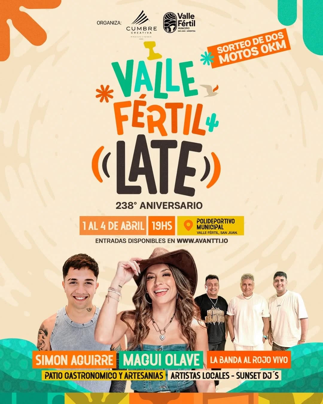 Valle Fertil Late - 238º Aniversario
