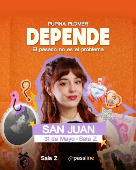 Pupina Plomer: "Depende: El Pasado no es el Problema"