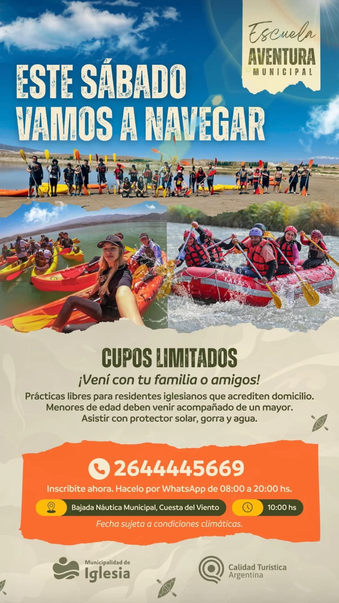 Vamos a Navegar en Kayak