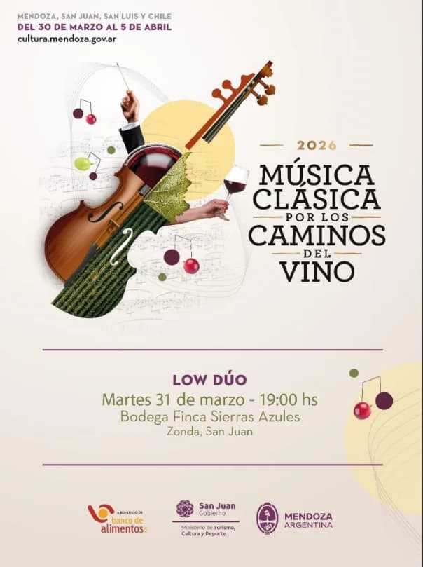 Musica Clasica por los Caminos del Vino - Low Duo