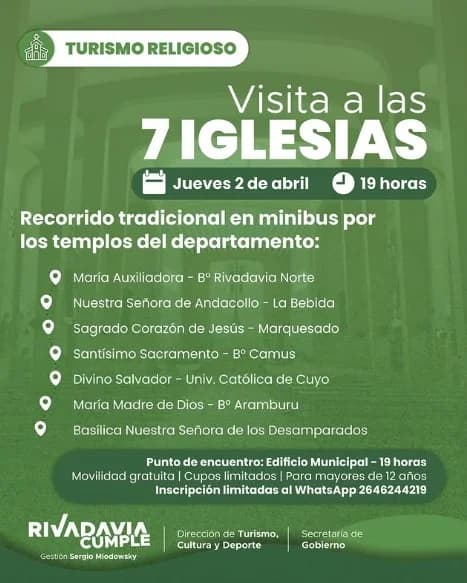 Visita las 7 Iglesias
