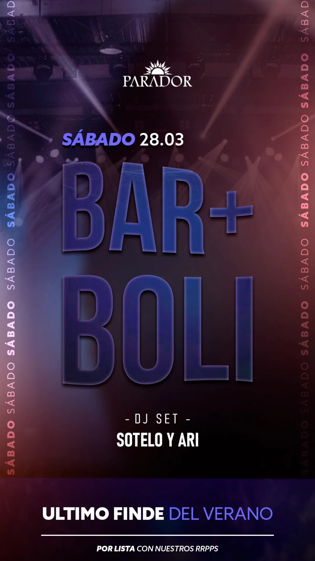 Bar + Boli - Sotelo & Ari Dj Set