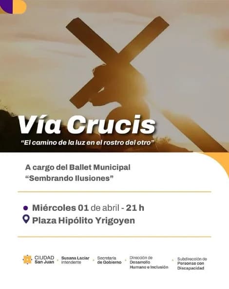 Via Crucis "El Camino de la Luz en el Rostro del Otro"