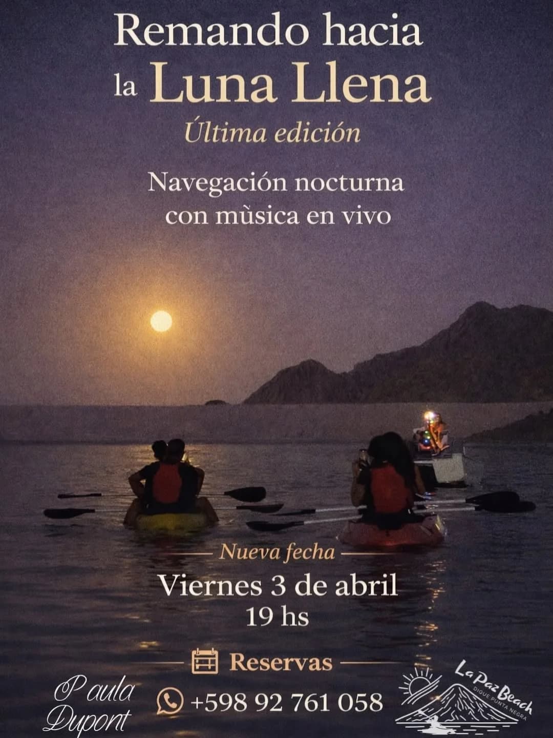 Remando Hacia la Luna Llena