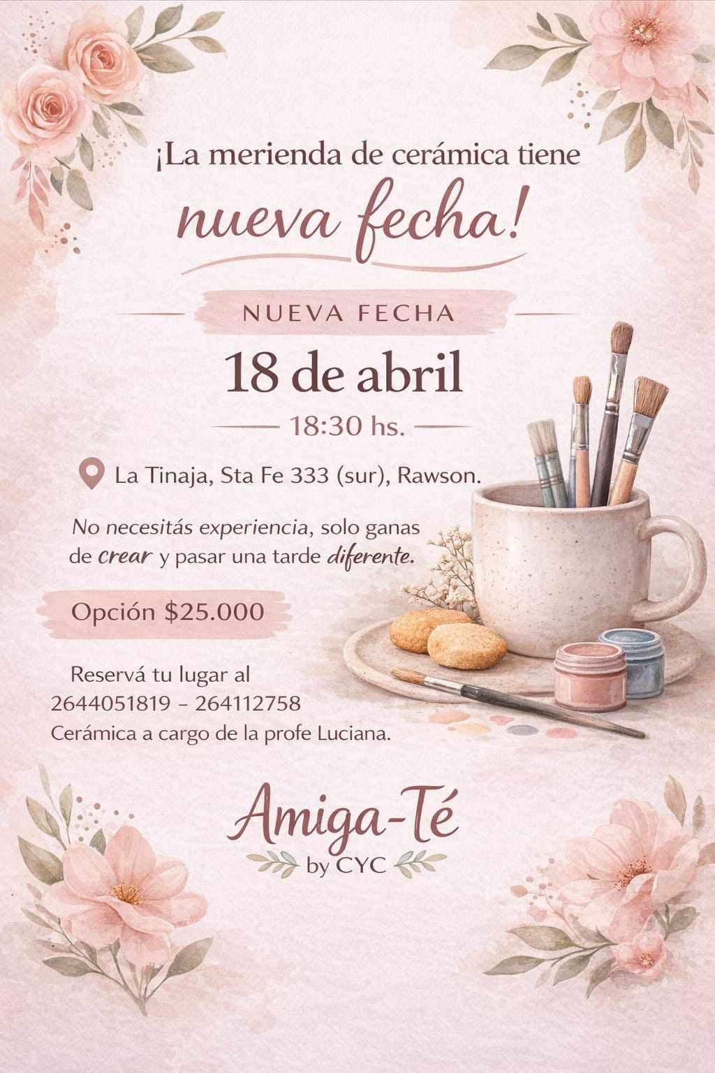 Merienda y Cerámica