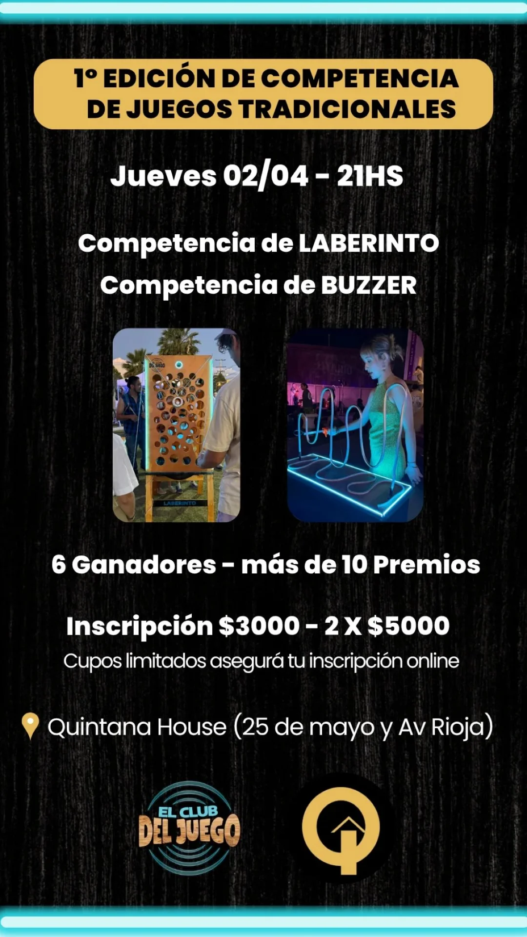 1º Edicion de Competencia de Juegos Tradicionales