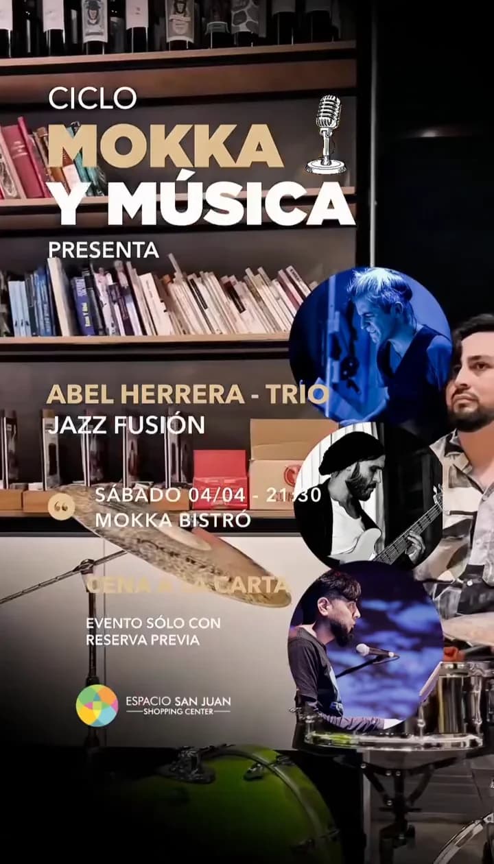 Ciclo Mokka & Musica - Abel Herrera Trio