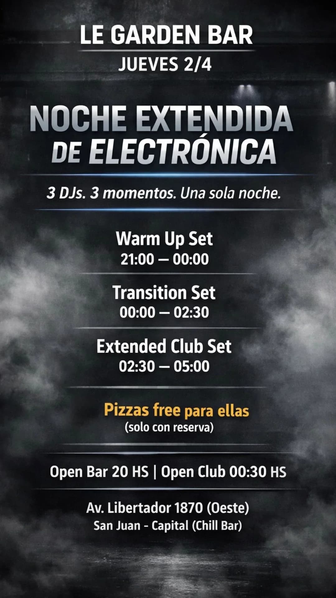 Noche Extendida de Electronica