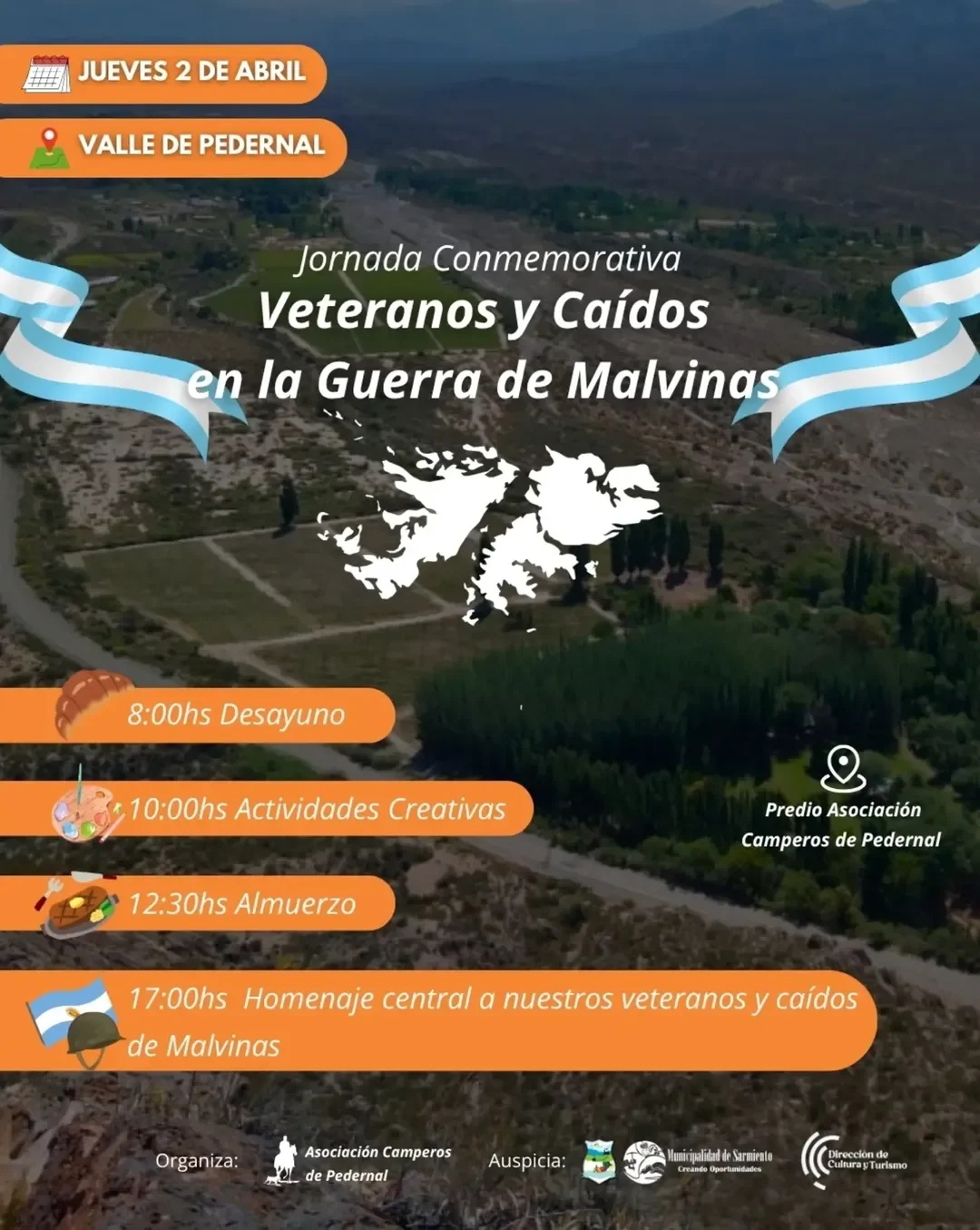 Jornada Conmemorativa Veteranos & Caidos en la Guerra de Malvinas